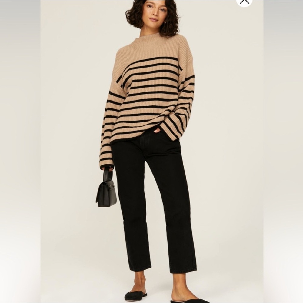 RAILS
Claudia Mock Neck Sweater